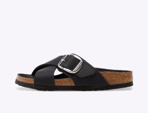 Sneakerek és cipők Birkenstock Siena Big Buckle FL W Fekete | 1020156