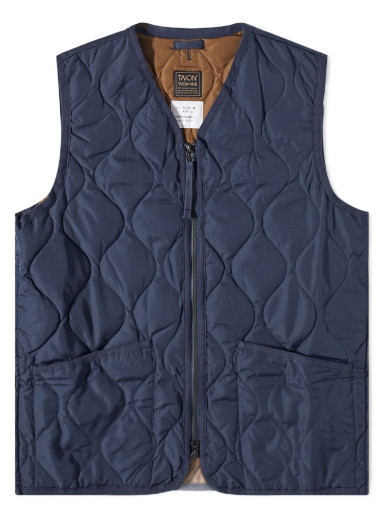 Mellények TAION Military Zip Down Vest Sötétkék | TAION-001ZML-1-DNV