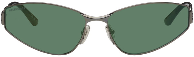 Napszemüveg Balenciaga Cat-Eye Sunglasses Zöld | BB0335S-005
