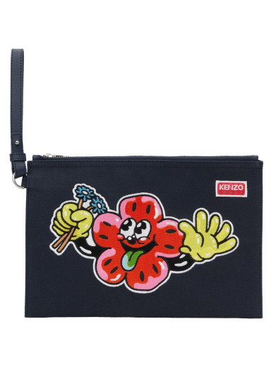 Kézitáskák KENZO Paris 'BOKE Boy' Pouch Fekete | FD55PM902F34