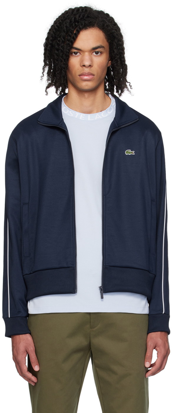 Sweatshirt Lacoste Paris Sweater Sötétkék | SH1457_166