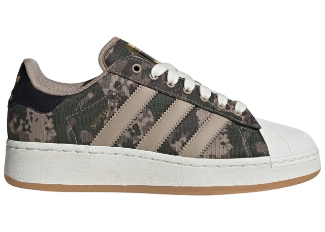 Sneakerek és cipők adidas Originals Superstar XLG Shadow Green Pantone Gum Fekete | IF3689