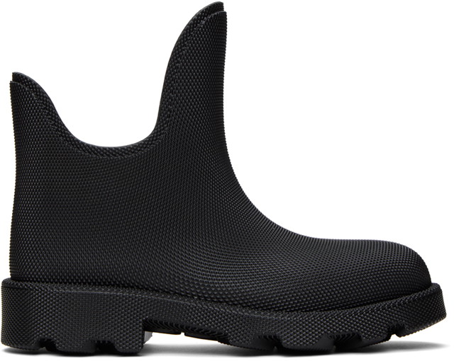 Sneakerek és cipők Burberry Rubber Marsh Low Boots "Black" Fekete | 8077371