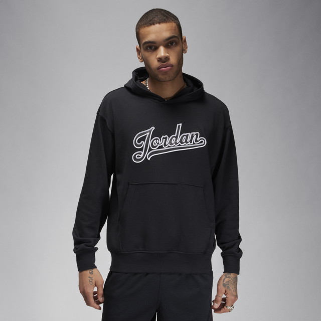 Sweatshirt Jordan Flight MVP Hoodie Fekete | FN4613-010