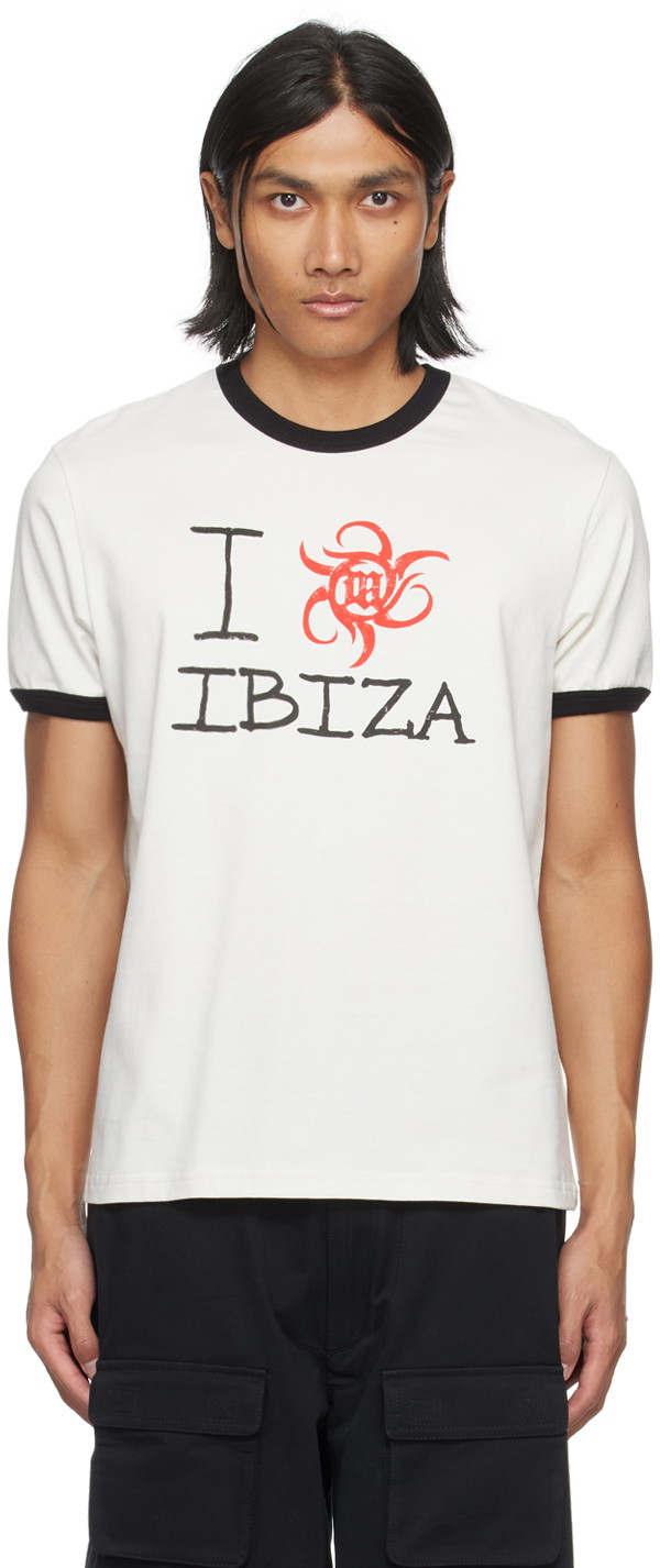 Póló MISBHV I Love Ibiza T-Shirt Fehér | 240M126