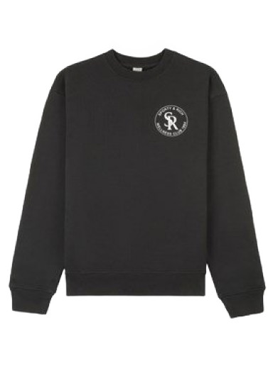 Sweatshirt Sporty & Rich Crewneck Fekete | CR651FB