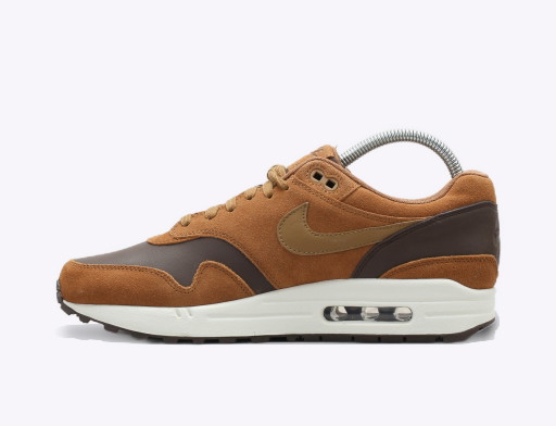 Sneakerek és cipők Nike Air Max 1 Premium Leather "Ale Brown" Barna | AH9902-200