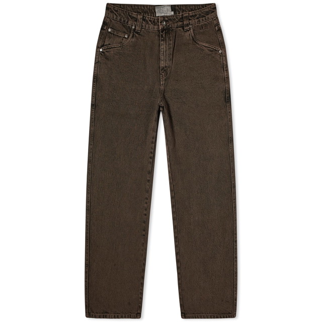 Nadrág Dime Classic Relaxed Denim Pants Barna | DIMESP2433FBRW