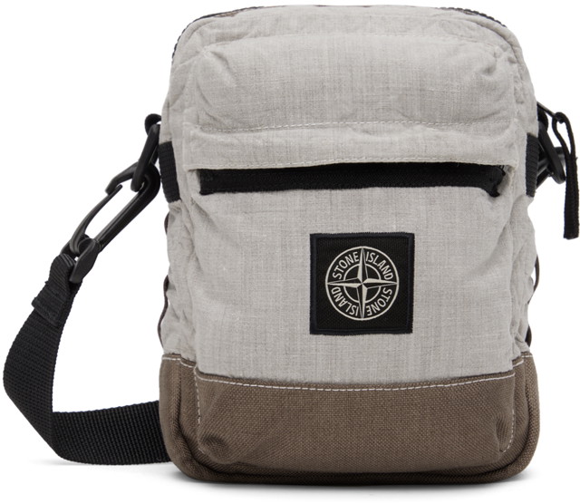 Válltáskák Stone Island Patch Pouch Szürke | 801590830