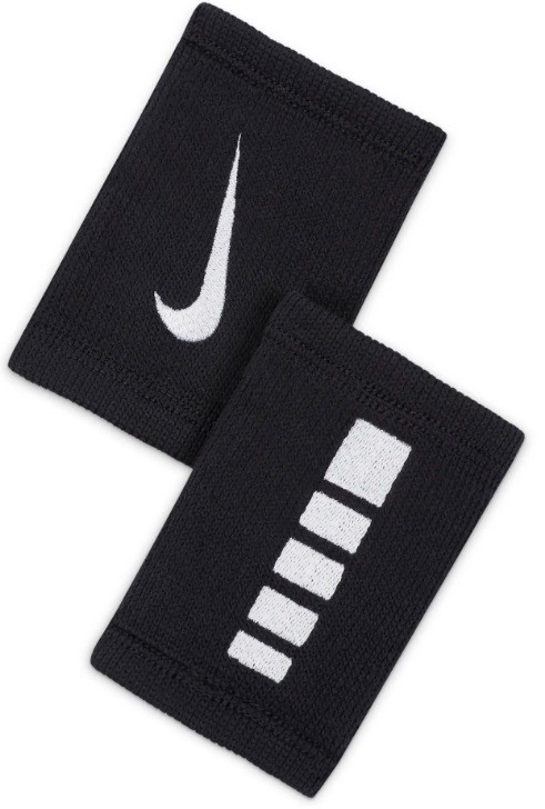 Sportfelszerelés Nike ELITE DOUBLEWIDE WRISTBANDS 2 PK Fekete | 938070-010