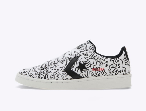 Sneakerek és cipők Converse Keith Haring x Pro Leather OX Fehér | 171857C