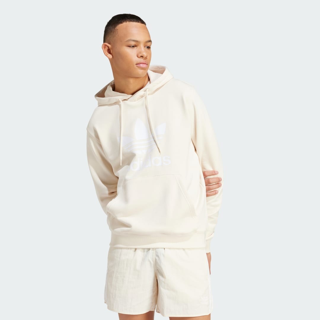 Sweatshirt adidas Originals Adicolor Classics Trefoil Bézs | IM9408, 0