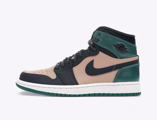 Sneakerek és cipők Jordan Air Jordan 1 High Premium "Mystic Green" W Bézs | AH7389-203