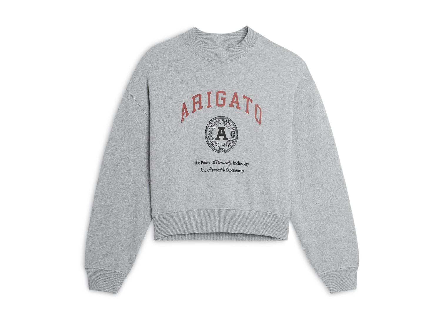 Sweatshirt AXEL ARIGATO University Sweatshirt Szürke | A2314002, 0
