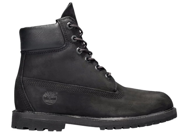 Sneakerek és cipők Timberland 6 Inch Premium Waterproof Boots "Black Nubuck" W Fekete | TB08658A