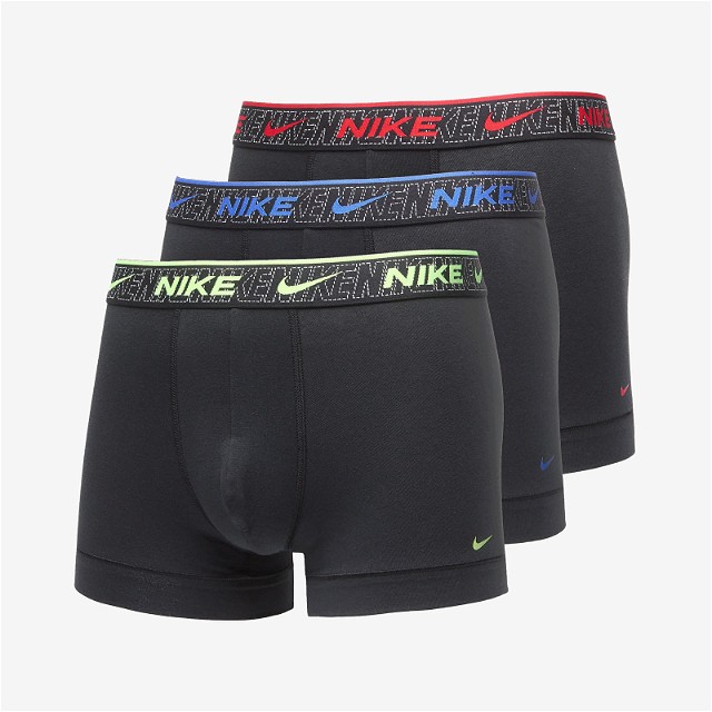 Boxerek Nike Trunk 3-Pack Multicolor Fekete | 0000KE1008-JV7