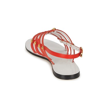 Sneakerek és cipők Versace Sandals 
Piros | DSL944C-K6MO-SCARLET-ORO, 4