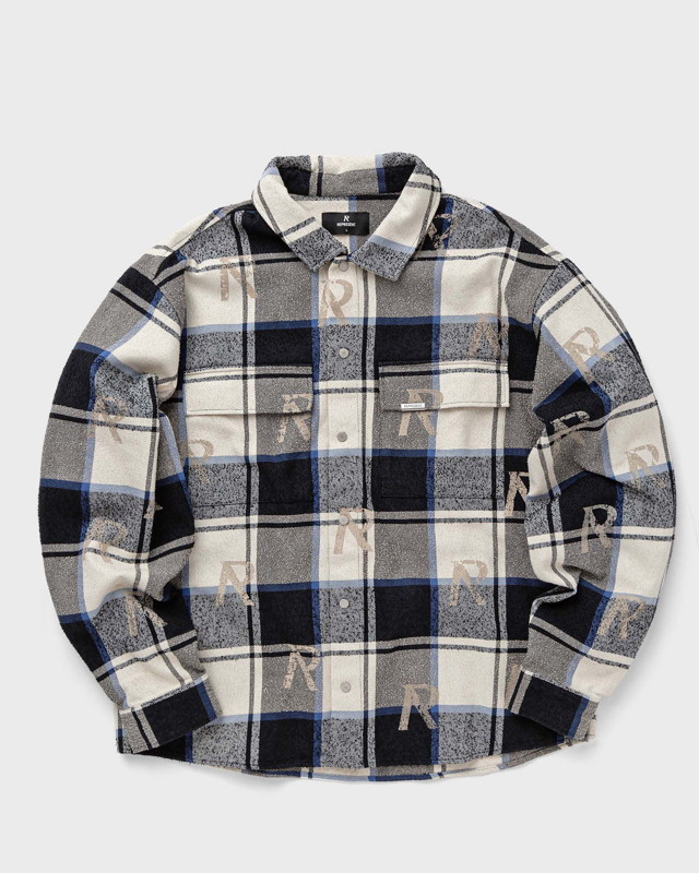 Ing Represent Clo Represent ALL OVER INITIAL FLANNEL SHIRT Fekete | MLM216-438