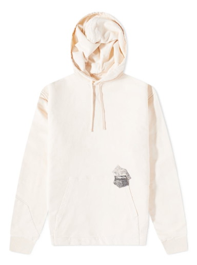 Sweatshirt Objects IV Life Moleskin Popover Hoodie Bézs | OBJ-001-104-07-0422