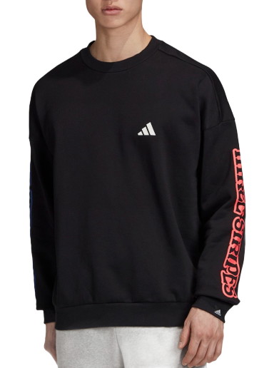 Sweatshirt adidas Originals Sweatshirt The 3-Stripes Fekete | fs4047