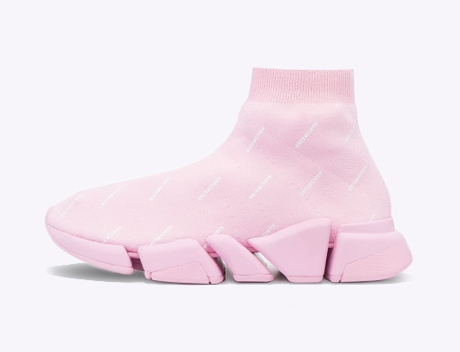 Sneakerek és cipők Balenciaga Speed 2.0 W Rózsaszín | 617196W2DBO5601