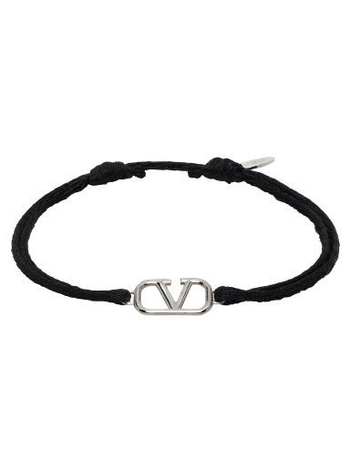 Karkötők Valentino Garavani VLogo Bracelet Fekete | 4Y2J0M96DTK