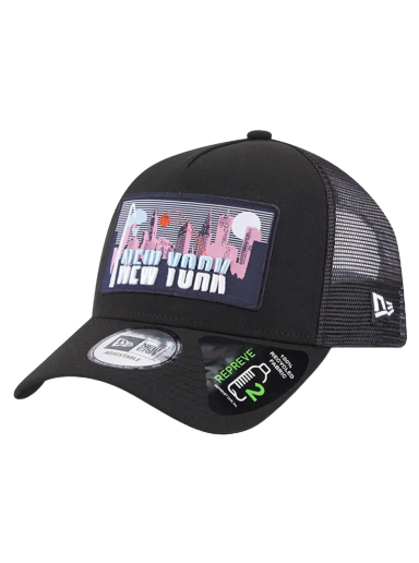 Repreve New York License Plate A-Frame Trucker Cap