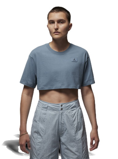 Póló Nike Sport Cropped Tee Kék | DZ3211-031