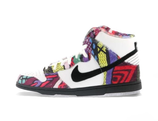 Sneakerek és cipők Nike SB SB Dunk High Huxtable Fehér | 313171-101
