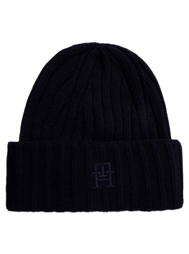 Beanie sapkák Tommy Hilfiger Beanie Fekete | AW0AW15153