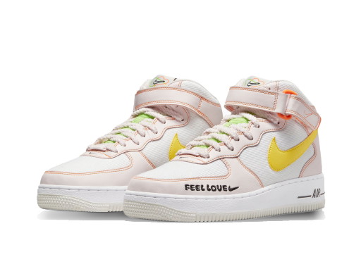 Sneakerek és cipők Nike Air Force 1 Mid '07 Feel Love W Fehér | FD0869-100