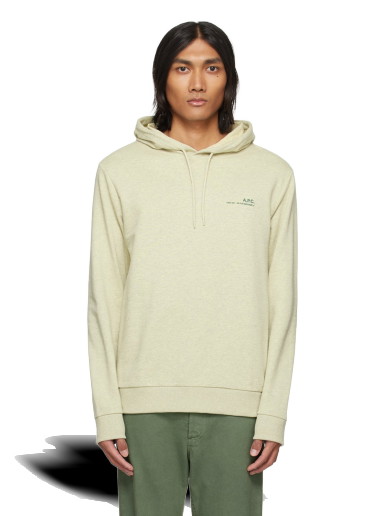 Sweatshirt A.P.C. Item H Hoodie Zöld | COFBQ-H27902