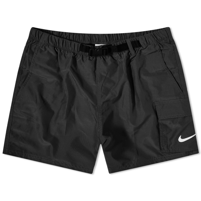 Fürdőruha Nike Swim Belted 5" Volley Shorts Fekete | NESSB522-001