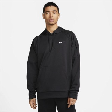 Sweatshirt Nike Therma-FIT Pullover Fitness Hoodie Fekete | DQ4834-010, 0