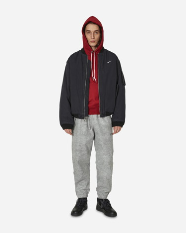 Sweatshirt Nike Swoosh Hooded 
Piros | DX1355-677, 4