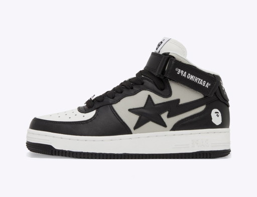 Sneakerek és cipők BAPE BAPE Sta #2 M1 Mid Fekete | 001FWI201010I