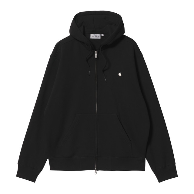 Dzsekik Carhartt WIP Hooded Madison Jacket Fekete | A221060_89_XX