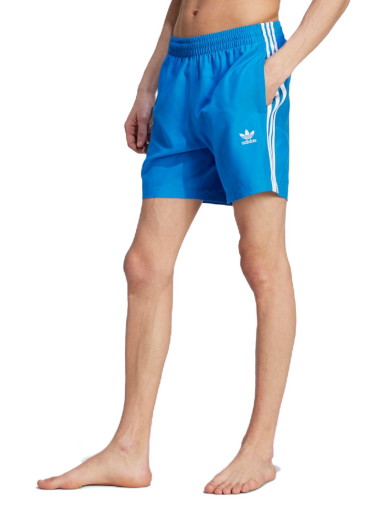 Fürdőruha adidas Originals Adicolor 3-Stripes Swimshorts Kék | IK9194