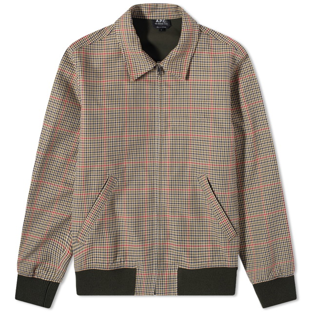 Sutherland Check Harrington Jacket