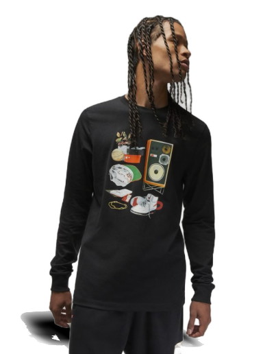 Póló Jordan Artist Series by Jacob Rochester Long-Sleeve T-Shirt Fekete | DV1474-010