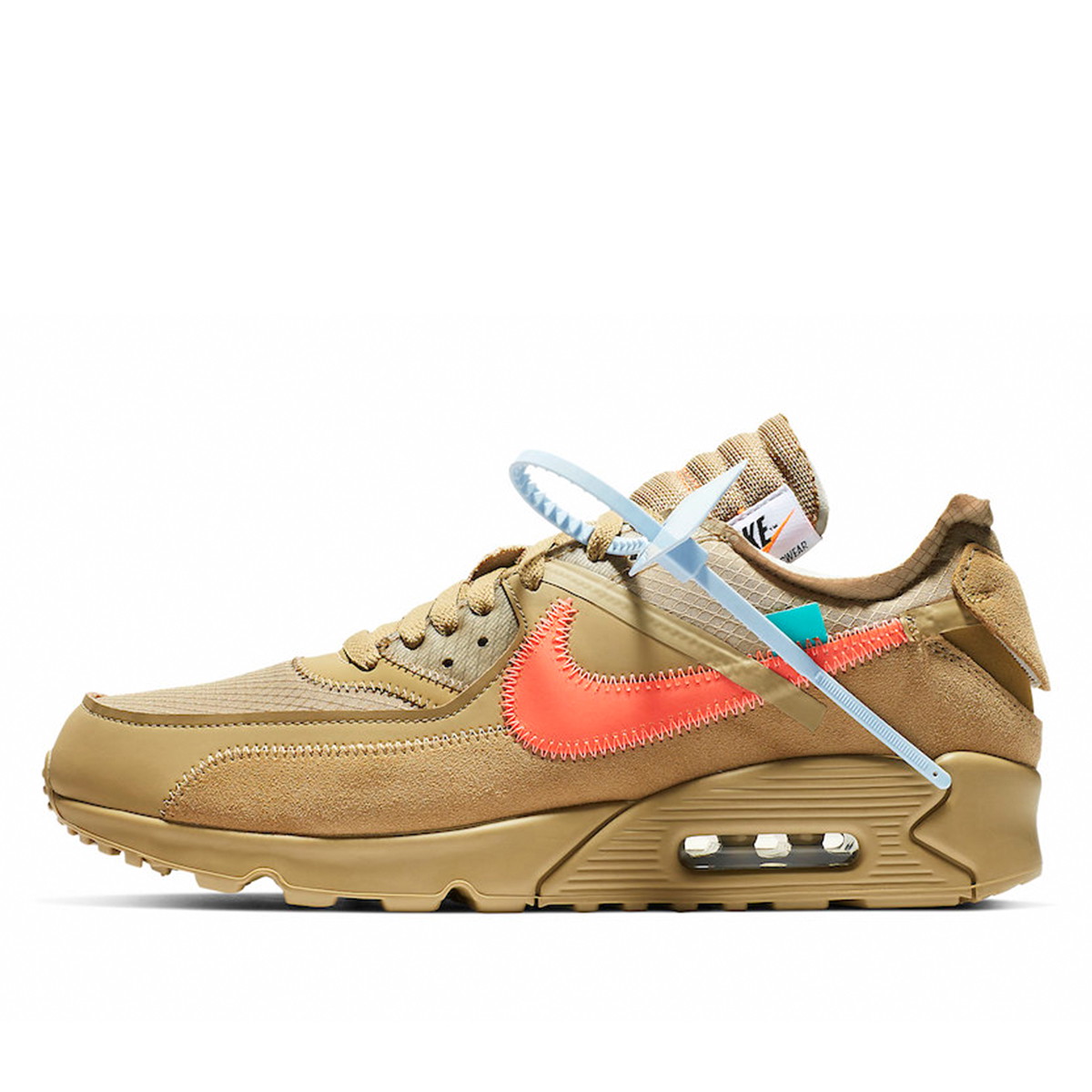 Sneakerek és cipők Nike Off-White x Air Max 90 "Desert Ore" Bézs | AA7293-200, 1