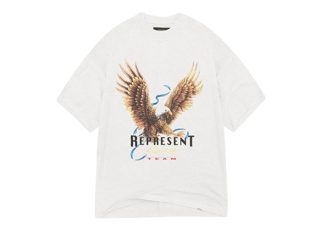 Póló Represent Clo Represent Racing Team Eagle T-Shirt Flat White Fehér | M05198-72