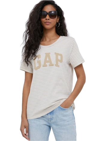 GAP Cotton T-shirt 540595.02BEIGESTR