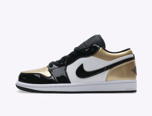 Sneakerek és cipők Jordan Air Jordan 1 Low "Gold Toe" Fémes | CQ9447-700