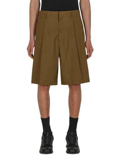 Rövidnadrág Moncler 1952 Cotton Poplin Shorts Zöld | H10922B00001 8A2