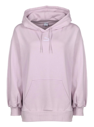 Sweatshirt Puma Classics Oversized Hoodie Rózsaszín | 533819-017