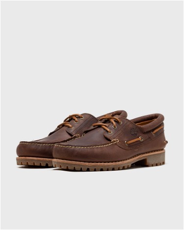 Sneakerek és cipők Timberland Authentics 3 Eye Nubuck Classic Boat Shoes Barna | TB0A62FW9431, 1