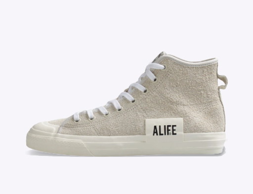 Sneakerek és cipők adidas Originals ALIFE x Nizza Hi "White" Fehér | GX8140