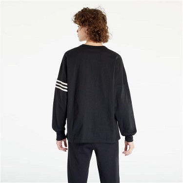 Sweatshirt adidas Originals Neuclassics Long Sleeve Shirt Fekete | HR8697, 3