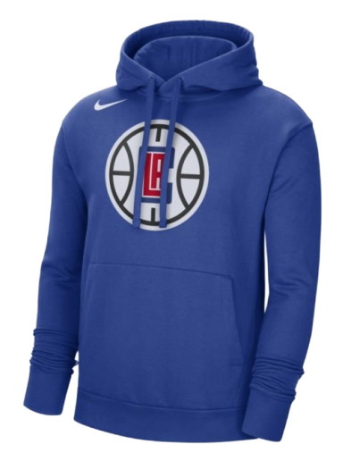 Sweatshirt Nike LA Clippers Fleece Pullover Hoodie Kék | DN8633-495